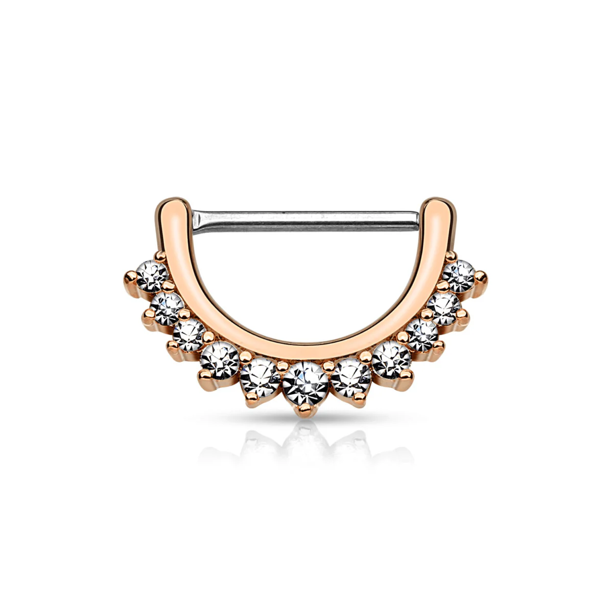 Cubic Zirconia Lined Nipple Clicker - Image 3