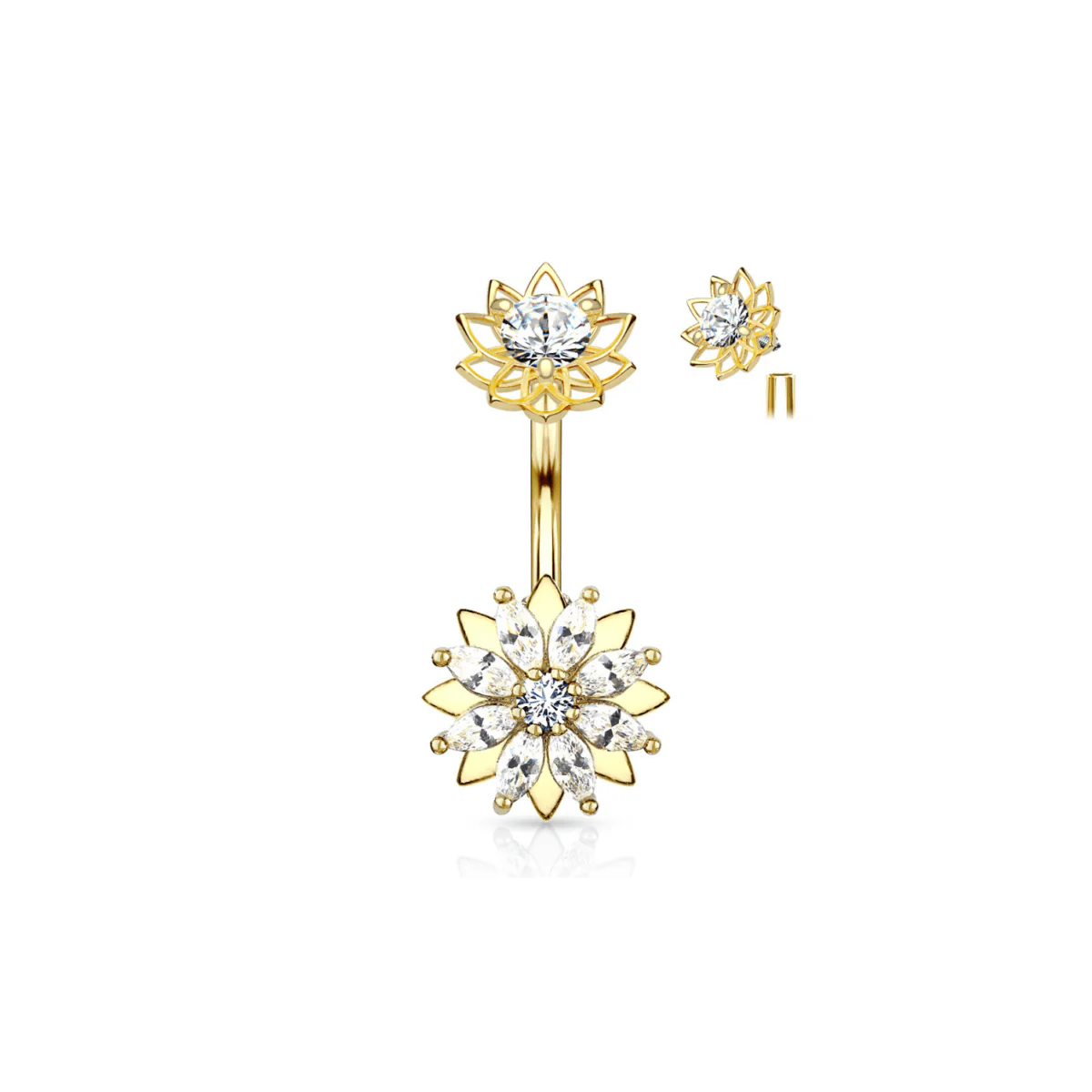 Marquis Flower Belly Bar - Image 3
